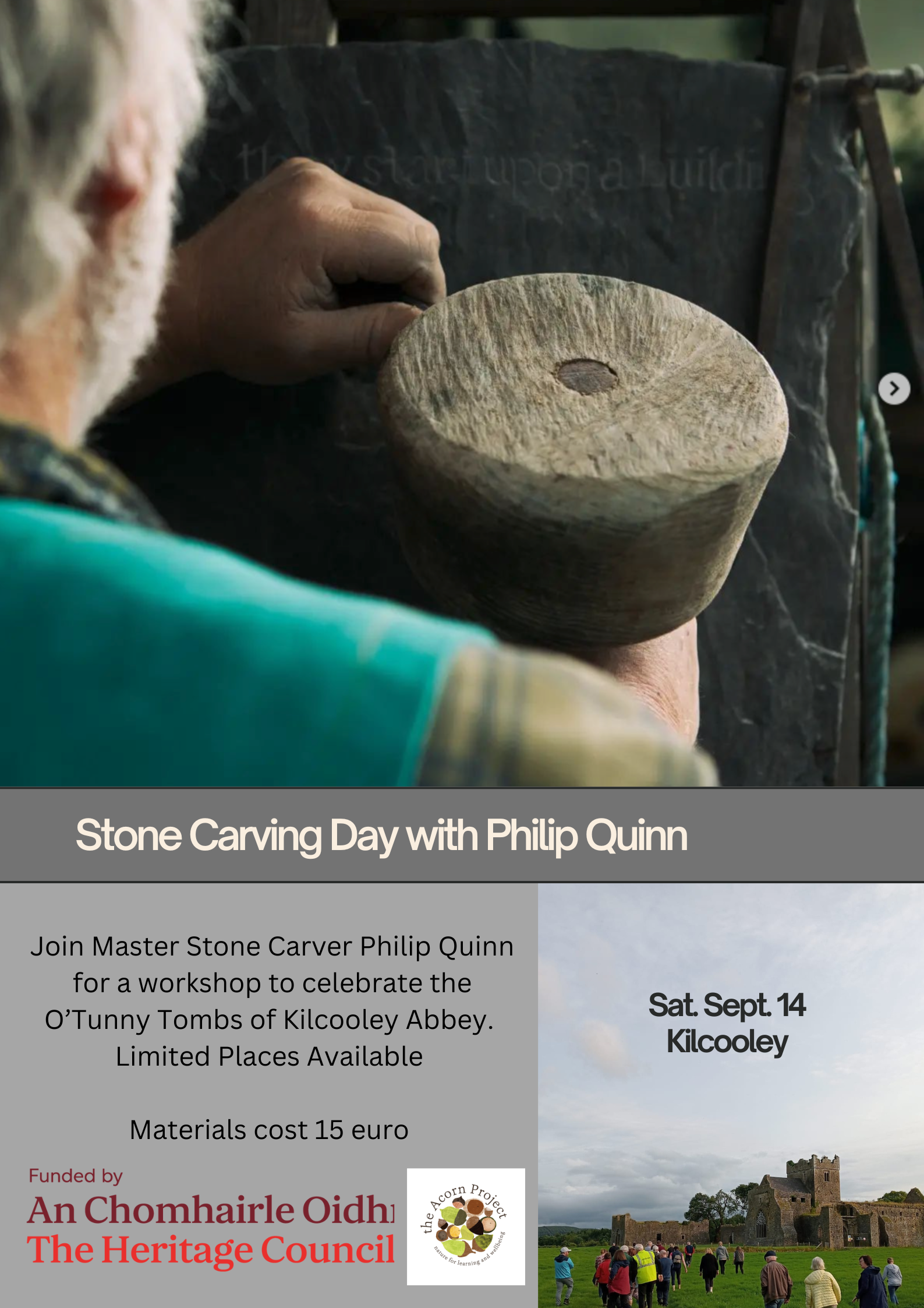 Stone Carving with Philip Quinn