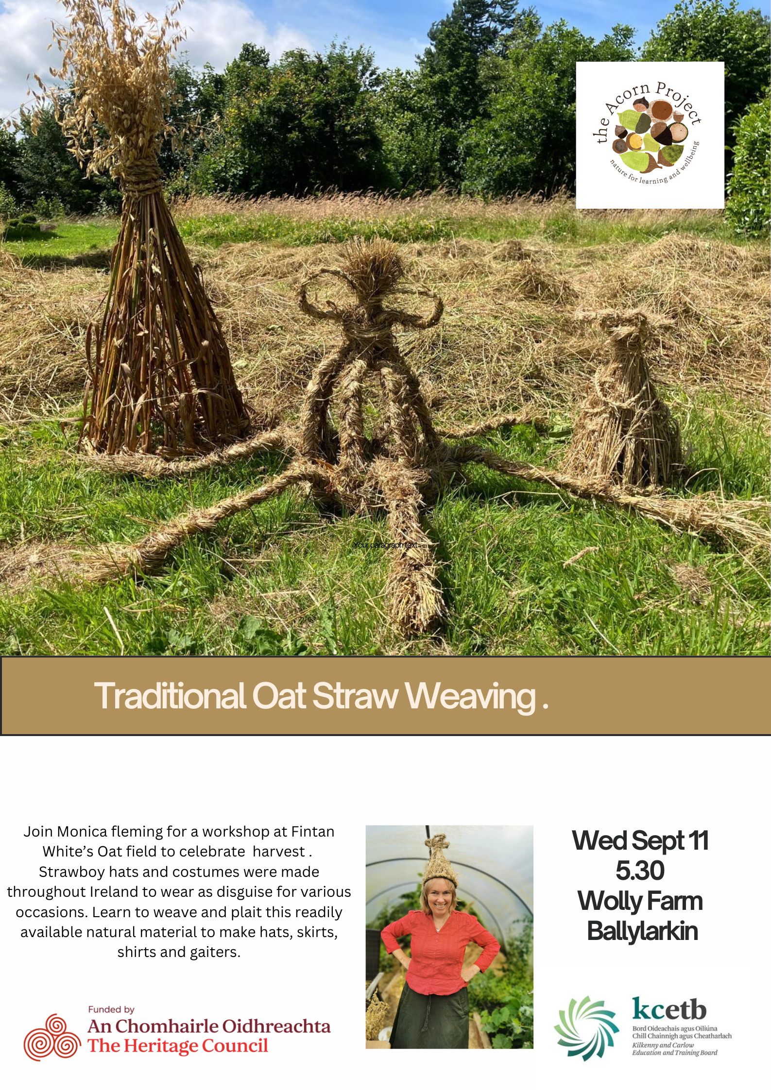 Oat Straw Weaving